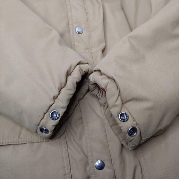 JC Penny The Mens Shop cOAT Men Medium Insulated Vintage Workwear Work Tan READ - Picture 8 of 16
